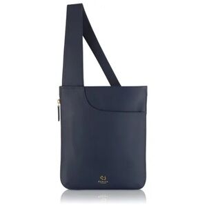 RADLEY Medium Zip Around Leather Navy Bag
